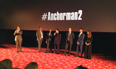 Anchorman 2 Australian Premiere
