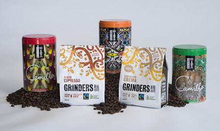 Grinders Coffee Camilla Collaboration