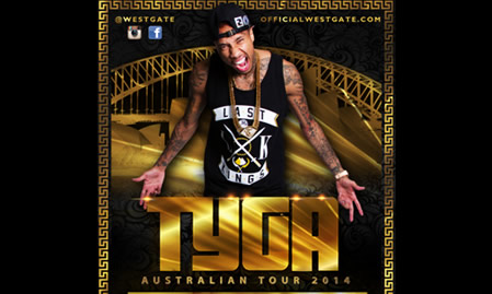 Tyga Australian Tour
