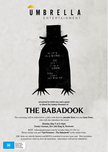 Jennifer Kent’s The Babadook