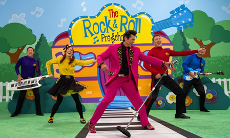 The Wiggles rock out