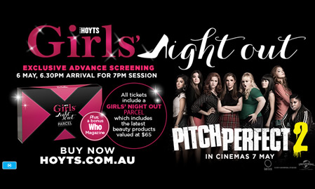 Pitch Perfect 2 Girls’ Night Out