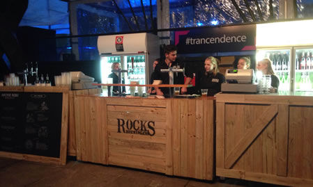 Transcendence Pop Up Bar