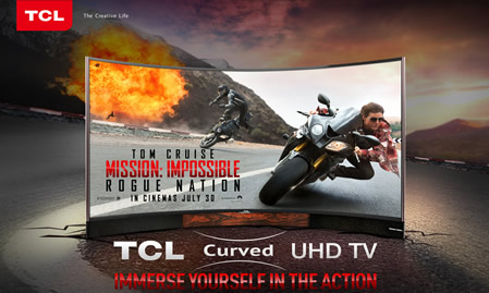 TCL Establishes Global Partnership with Mission: Impossible - Rogue Nation movie