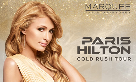 See Paris Hilton in Sydney this weekend