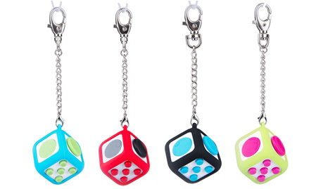 fidget cube keychain