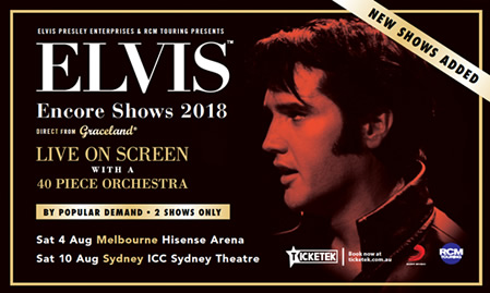 ELVIS: Encore Shows 2018