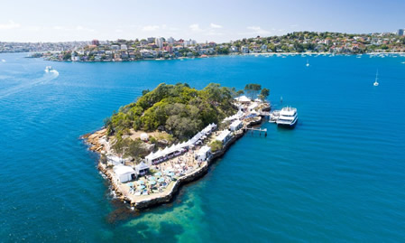 Wine Island Makes A Splash On Sydney Harbour