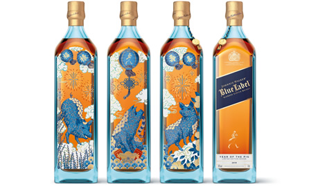 Johnnie Walker Releases Limited Edition Blue Label Design