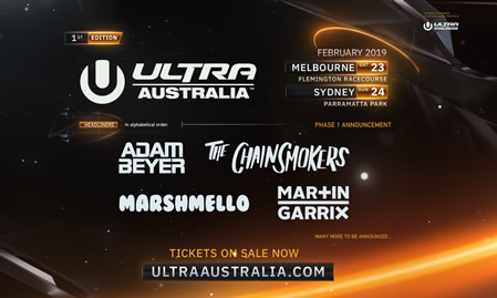 Ultra Australia Festival 2019