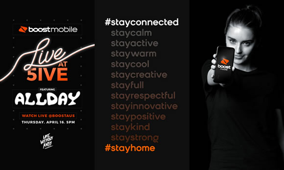 Boost Mobile Encourages Aussies to #Stayconnected