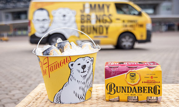 Bundaberg Rum partners with NRL & Jimmy Brings