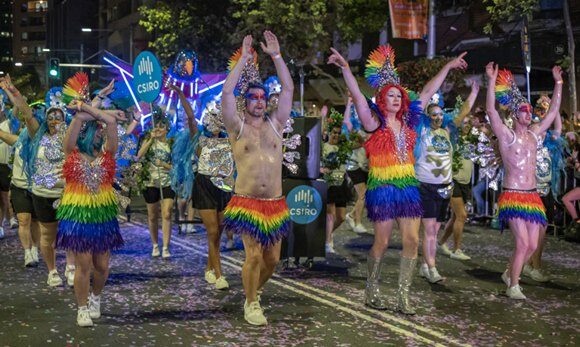CSIRO brings the Power to Shine to Mardi Gras