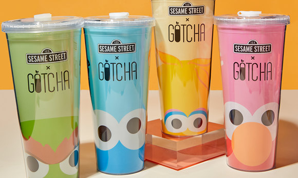 Sesame Street @ Gotcha Fresh Tea