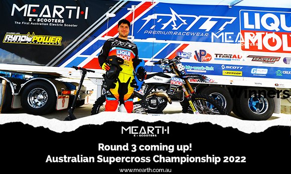 Round 3 coming up! Australian Supercross Championship 2022