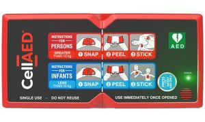 Personal defibrillator, CellAED now available