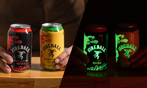 Fireball Whisky Introduces The World’s First Glow In The Dark Premix Cans