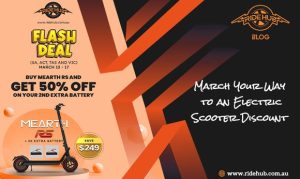 March Your Way to an Electric Scooter Discount