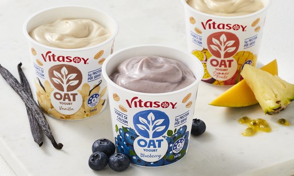 Vitasoy launches new range of delicious fortified Oat Yogurts