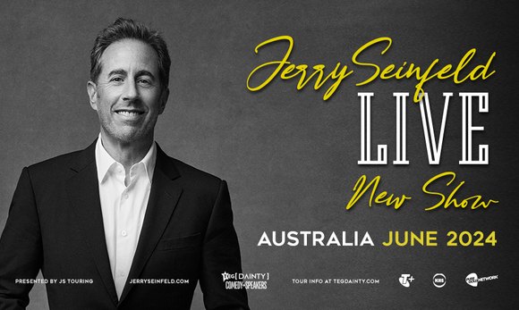 Jerry Seinfeld Returns To Australia In June 2024