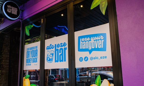 alc-eze: World's First Hangover-Free Pop-Up Bar or Your Money Back