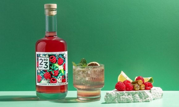 23rd Street Distillery Unveils New Raspberry & Finger Lime Gin