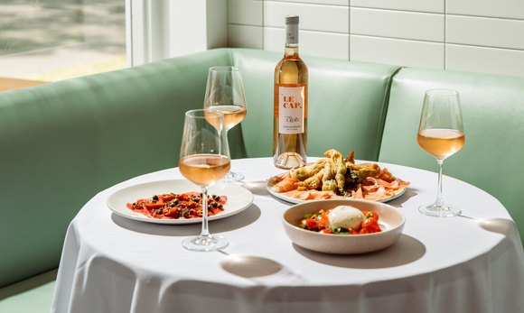 Martina hosts Rosé Bay, a lavish long lunch featuring the finest French rosés