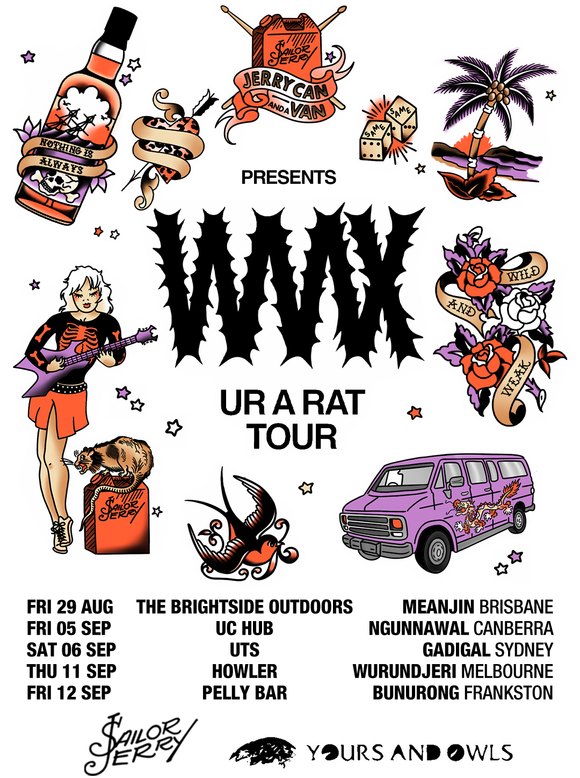 WAAX are back for Jerry Can & A Van Tour 2025