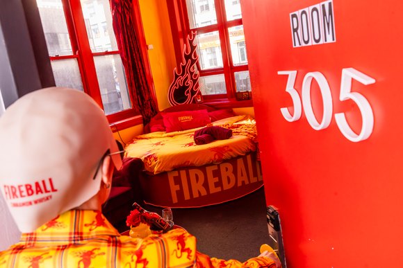 Fireball Whisky Sets Australia Ablaze with Motel Fireball Inn