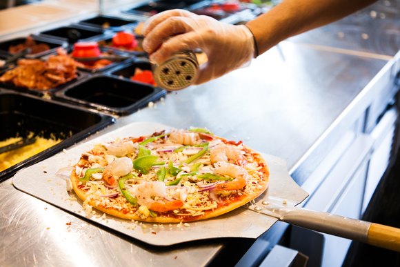Build your own pizza & pasta at Pizza Pasta Please