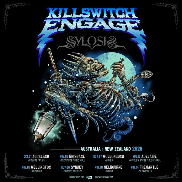 Killswitch Engage Announce Australian & NZ Tour For November 2026