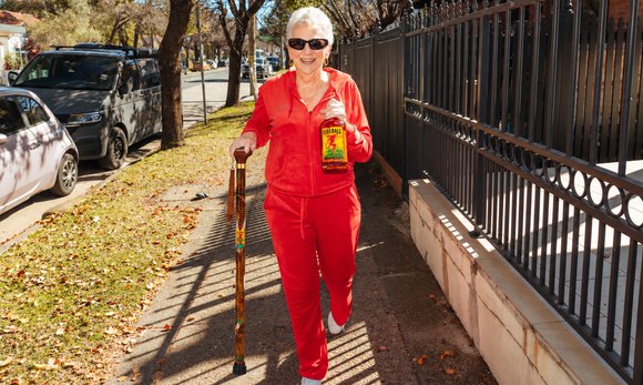 Fireball takes ‘Granny Smith’ literally with limited-edition walking cane for Blazin’ Apple launch